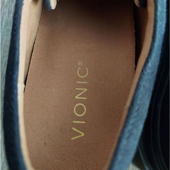 Vionic Black Chunky Sole Sneakers - Picture 9 of 10